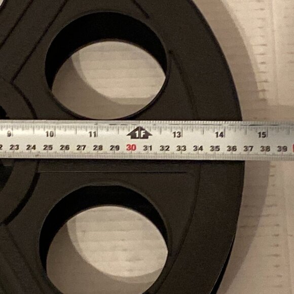 35mm Vintage Film Reel Movie Theatre Memorabilia Man Cave Home 14 1/2" Plastic - Picture 5 of 6